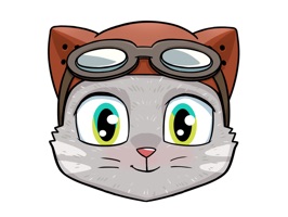 This cat's got some serious pilot charisma packed in that fancy flight suit of his
