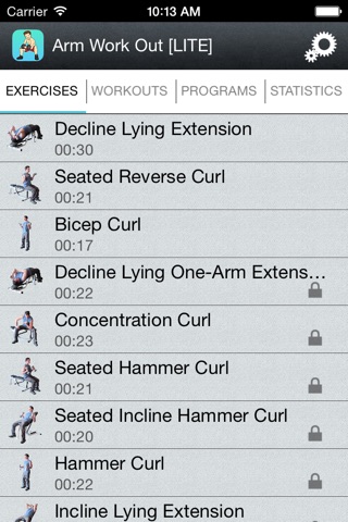 Arm Muscles Dumbbell Workouts Routines & Exercises screenshot 2