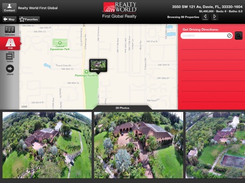 Realty World First Global Realty for iPad screenshot 3