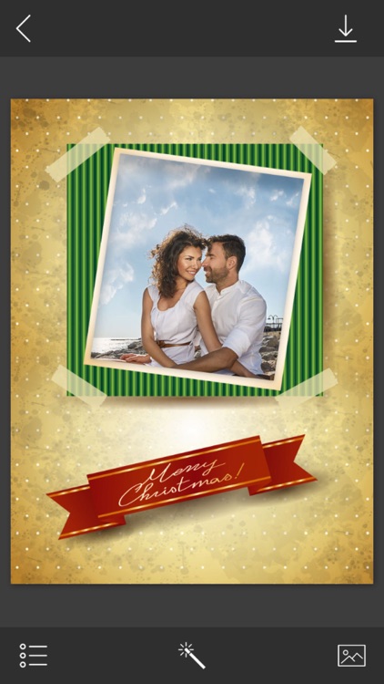 Creative Xmas Photo Frame - Christmas Santa Hd Pho