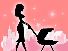 You'll find iMessage stickers for the modern mom