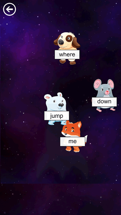 How to cancel & delete Sightwords - Space Games Word Kindergarten from iphone & ipad 2