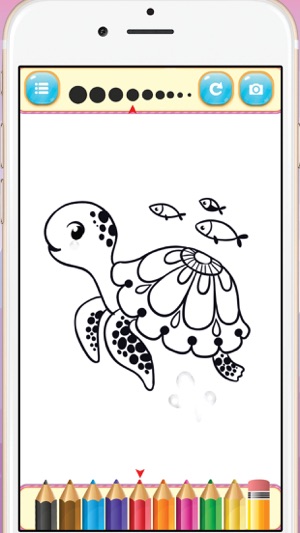 Mermaid little friend coloring book(圖4)-速報App