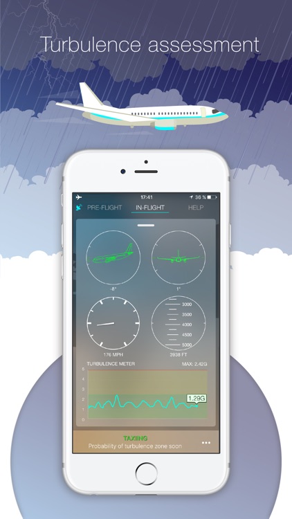 SkyGuru Pro. In-flight support and explanations.