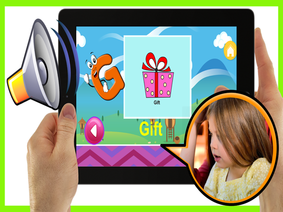 английский алфавит для детей , азбука для малышей для iPad