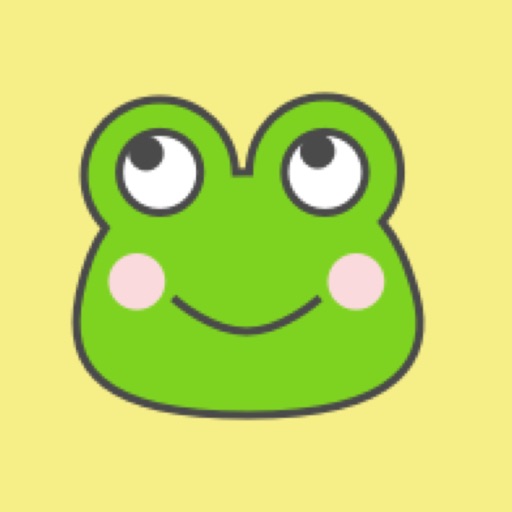 Frog Moji Kawaii emoji iOS App