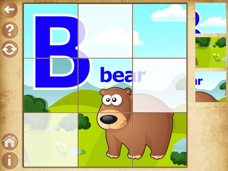 【图】字母表字和字母拼图-教育婴儿的儿童游戏(截图3)