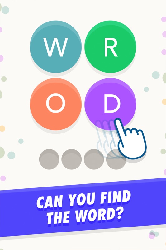 word bubbles game