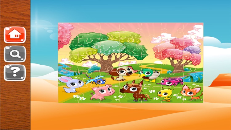 Animals Fun Puzzle For Kids Free Games screenshot-4