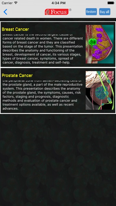 How to cancel & delete Oncology - Understanding Disease from iphone & ipad 2