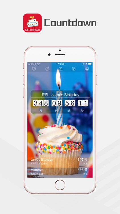 Birthday Countdown - Count Down to Happy Birthday