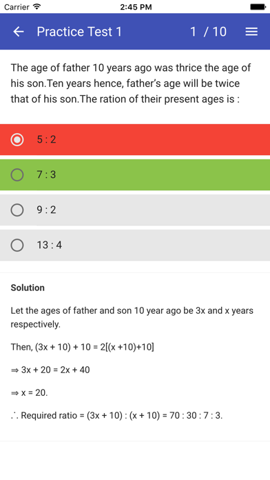 How to cancel & delete Quantitative Aptitude Solved Practice Mock Tests from iphone & ipad 4