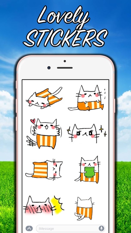 Curious Kitty > NEW Stickers! screenshot-3