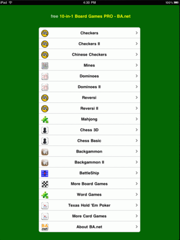 10-in-1 Board Games PRO HD BA.net screenshot 2