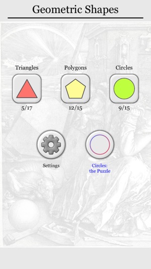 Geometric Shapes: Triangle & Circle Geometry Quiz(圖4)-速報App