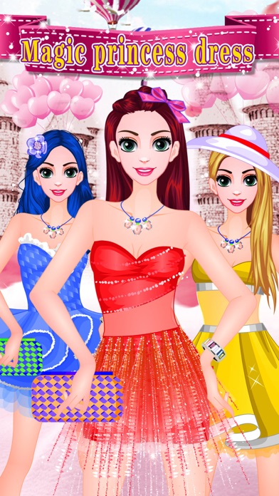 Magic princess dress - Makeup Game for Girls screenshot 2