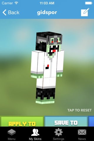 Skin Creator PE for Minecraft screenshot 3
