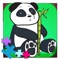 Animals Panda Jigsaw Puzzle Free - games for kids