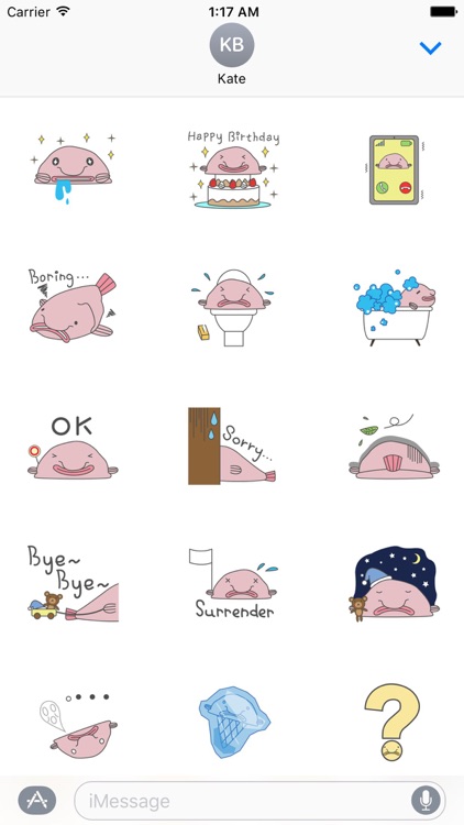 Blobfish The Ugliest Animal Sticker
