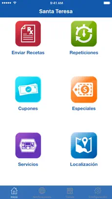 Screenshot 1 Farmacia Santa Teresa iphone