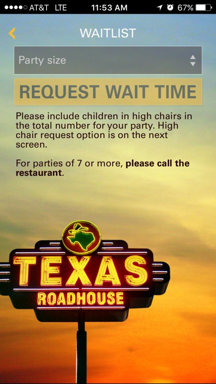 Texas Roadhouse Mobile screenshot-3
