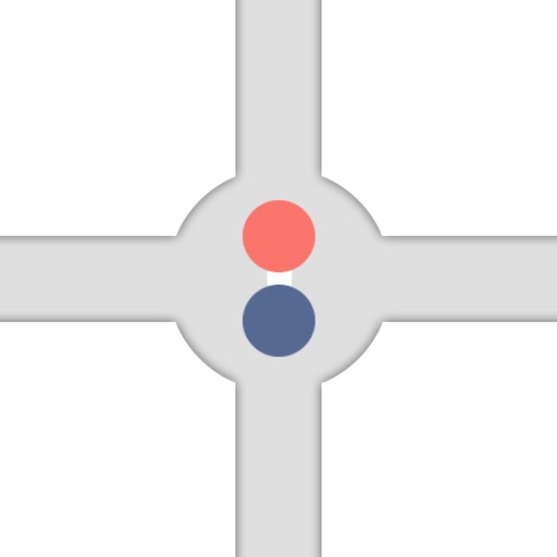 Dots Intersection Icon