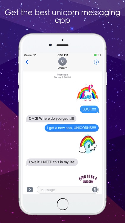 Unicorns Emoji and Stickers