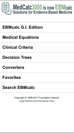 EBMcalc G.I.