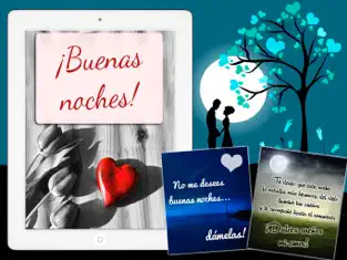 Screenshot 1 Buenas noches - frases y mensajes en español iphone