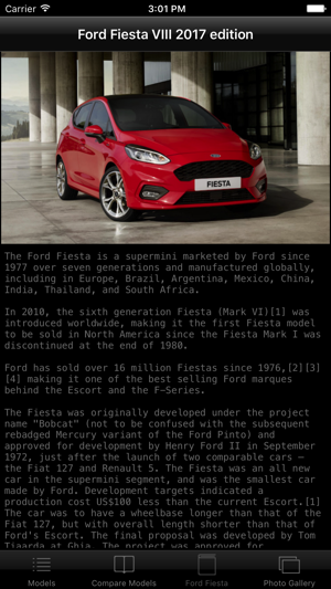 Specs for Ford Fiesta VIII 2017 edition(圖4)-速報App