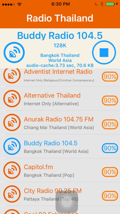 Radio Thailand - ประเทศไทยวิทยุ screenshot-4