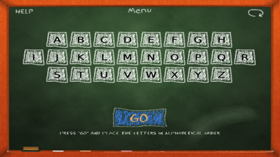 Chalk School: Alphabet Order - ABCs screenshot 2