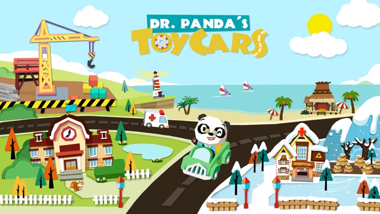 Dr. Panda Toy Cars Free screenshot-0