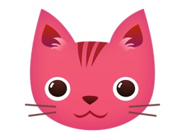 Send an emoji of a pink pussycat to a friend when you're feeling sassy