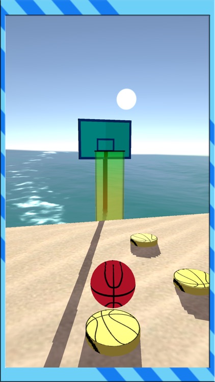 Beach Basketball Hoop Slam - Dunker game 2017 screenshot-4