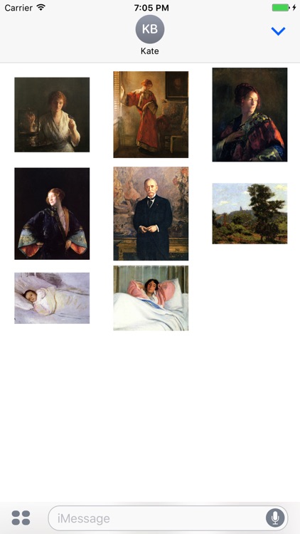 Joseph Decamp Artworks Stickers screenshot-3