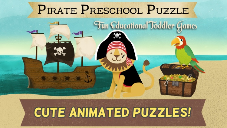 Pirate Preschool Puzzle - Toddler Games Complete