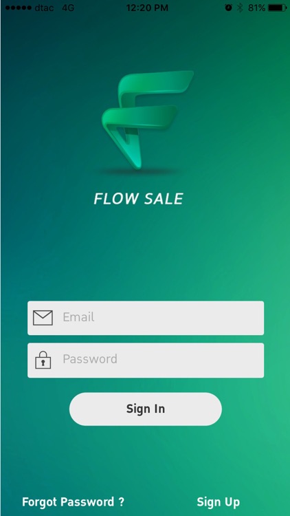 Flow Sale Mobile Catalogue App