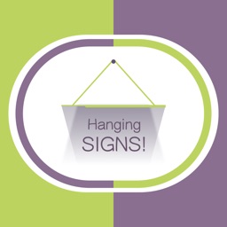 Hang a Sign! (Green/Violet)