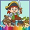 Pirate Coloring Book is a game about paint