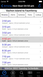 wsf puget sound ferry schedule iphone screenshot 2