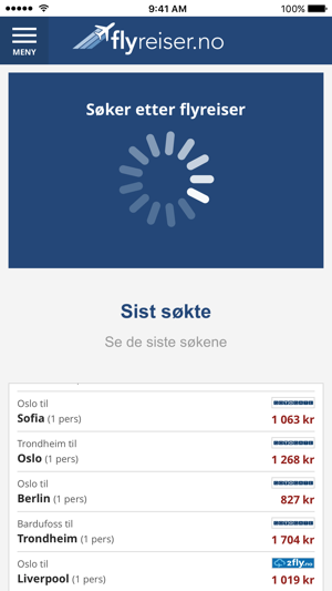Flyreiser.no(圖2)-速報App