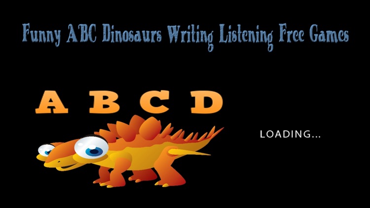 Funny ABC Dinosaurs Writing Listening Free Games screenshot-4