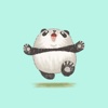 Panda & Crew - Redbubble sticker pack