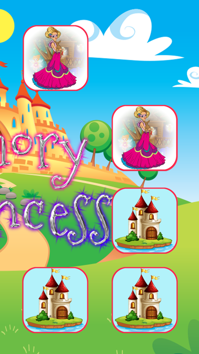 Princesse et jeux de correspondance pour enfantCapture d'écran de 4