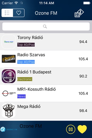 Hazai Rádiók - Magyar Rádiók - Hungary Radio screenshot 4