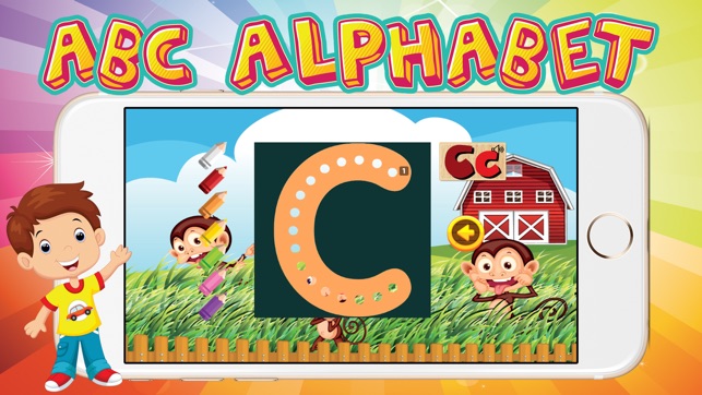 ABC Alphabet Animal Flashcards Game for Kids Free(圖4)-速報App