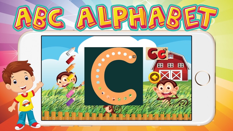 ABC Alphabet Animal Flashcards Game for Kids Free screenshot-3