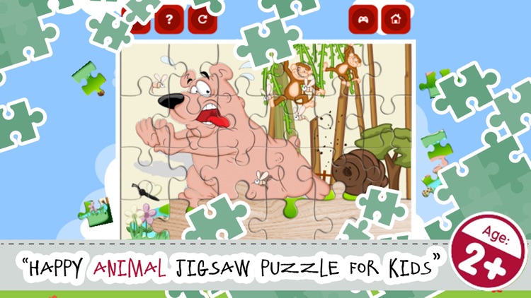 Zoo And Jungle Animals Jigsaw Puzzle Games