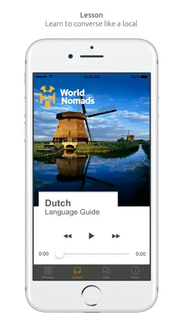 Game screenshot Dutch Language Guide & Audio - World Nomads hack